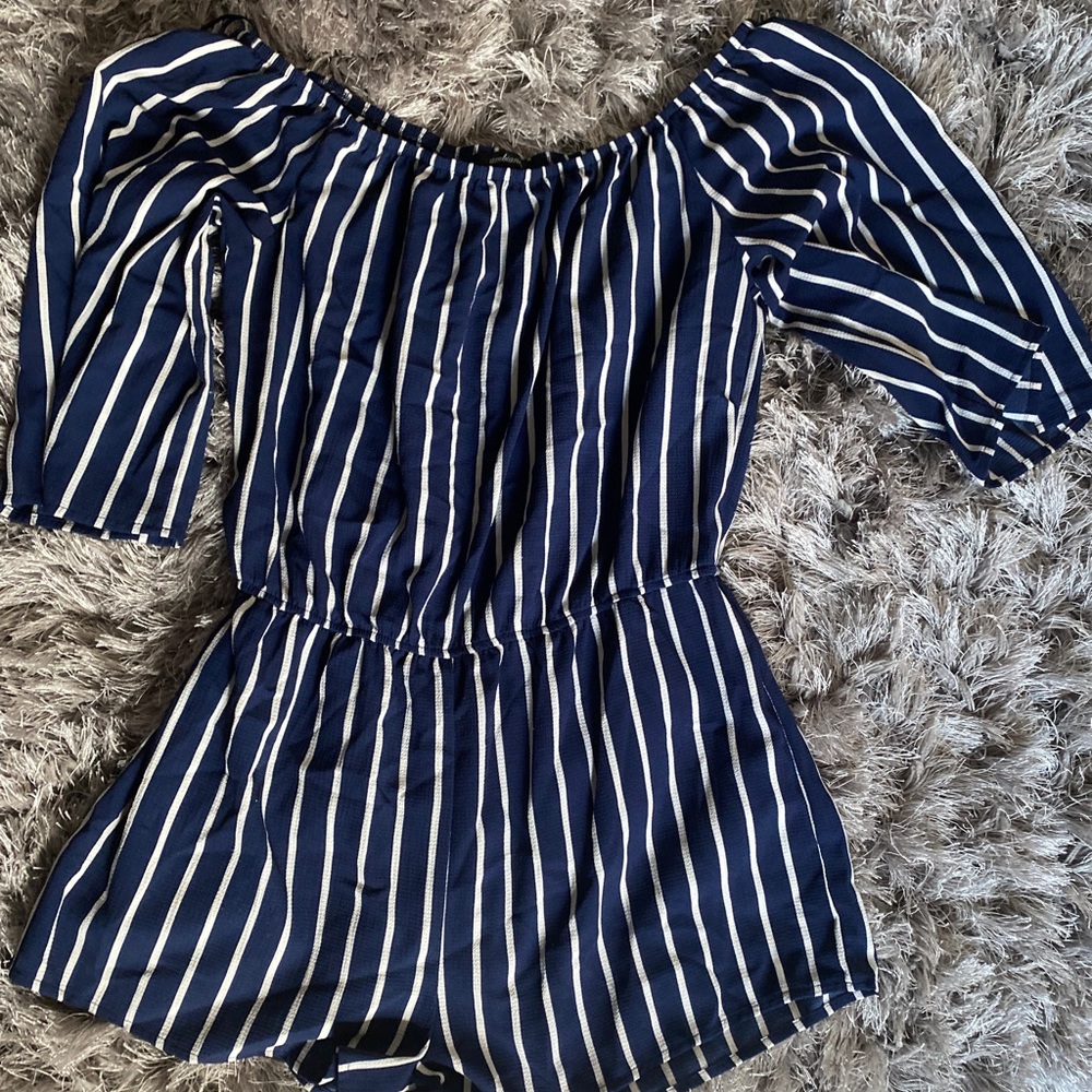 Stripe Romper